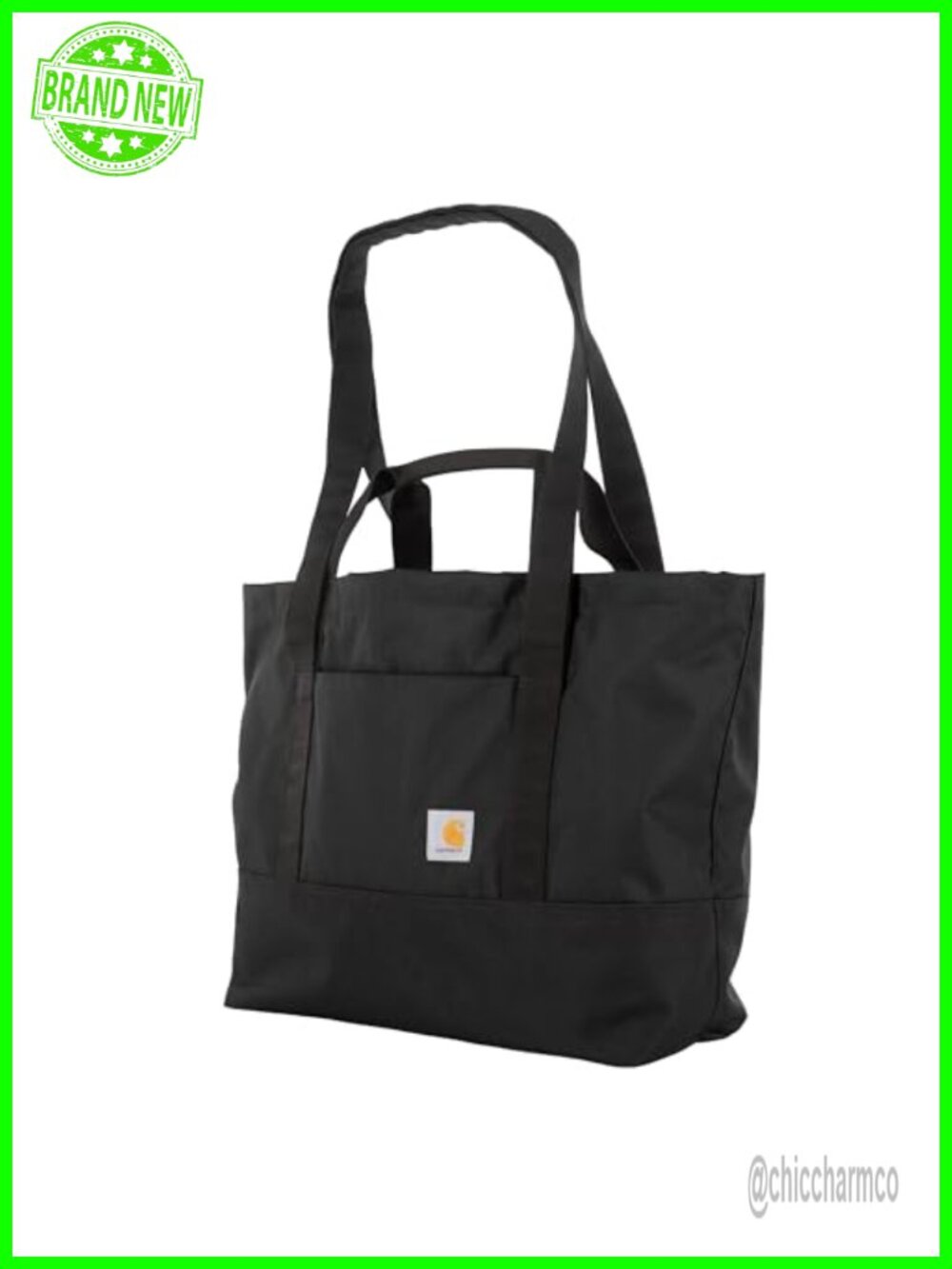 32L Open Tote Bag Polyester Water Resistant Convertible Backpack